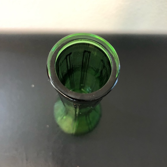 Accents Vintage Green Fluted Glass Vase Poshmark